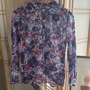 Isabel Marant Étoile Printed Cotton Blouse | Size 34
